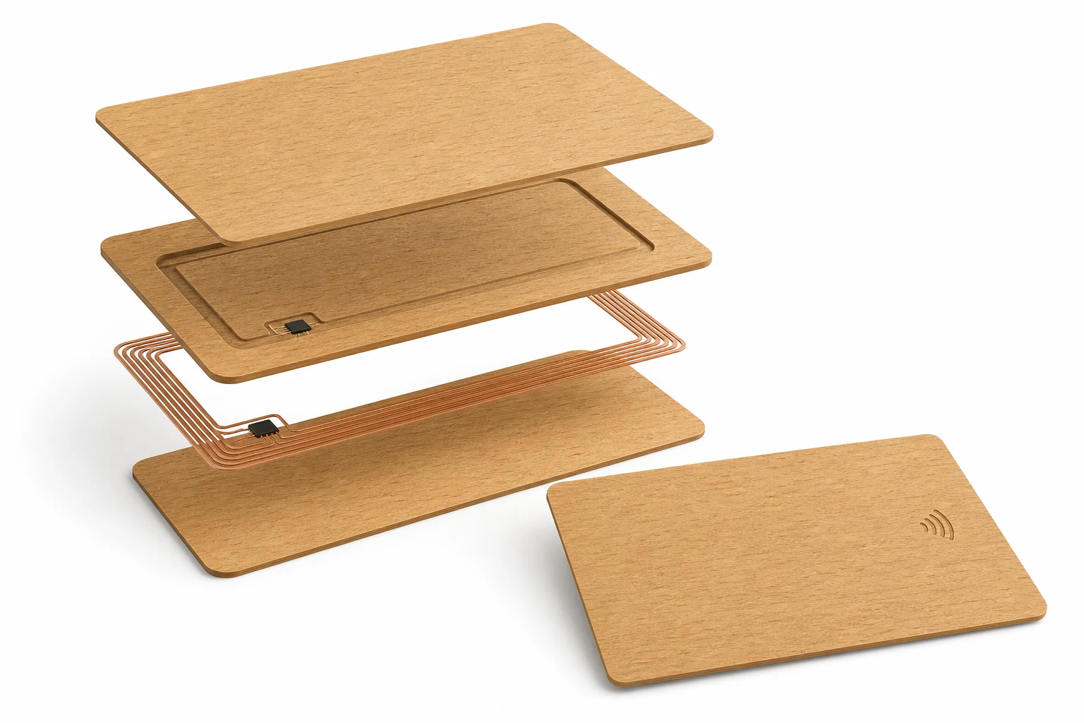 Beech RFID layer construction