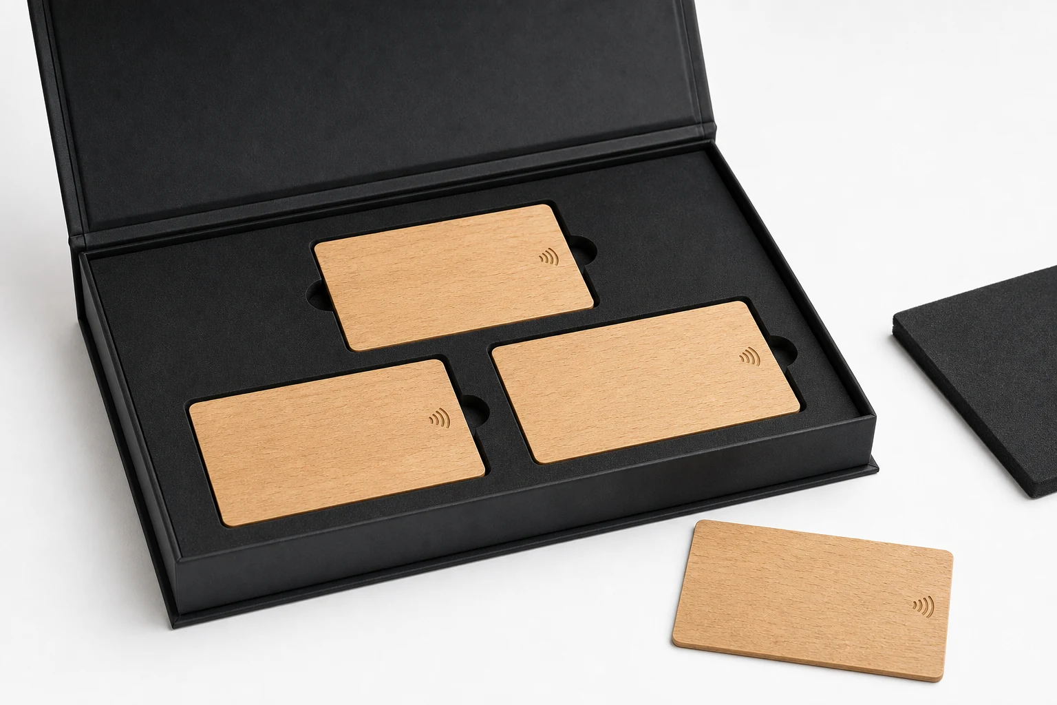 Beech sample box presentation