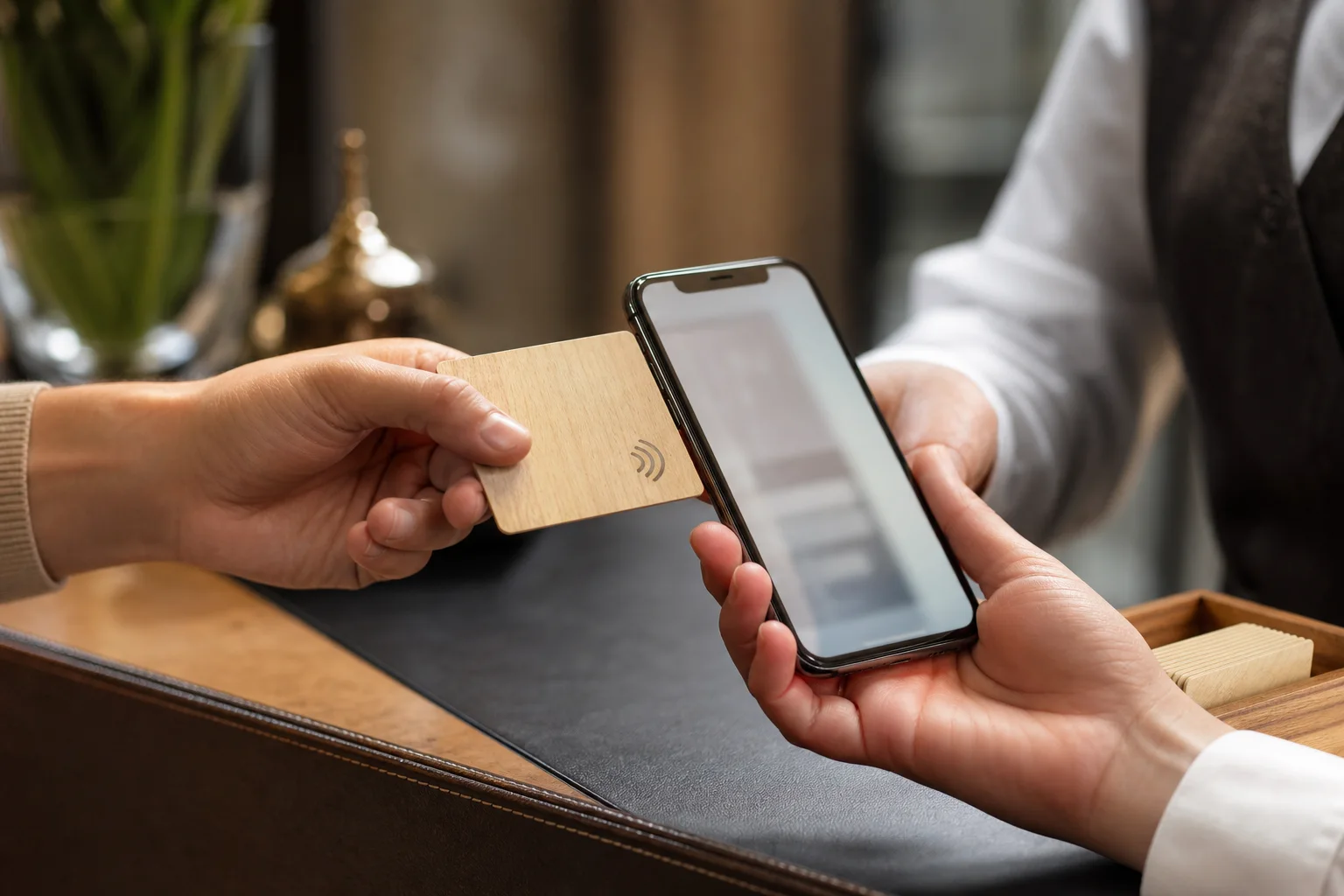 NFC, RFID ou QR · détail 1