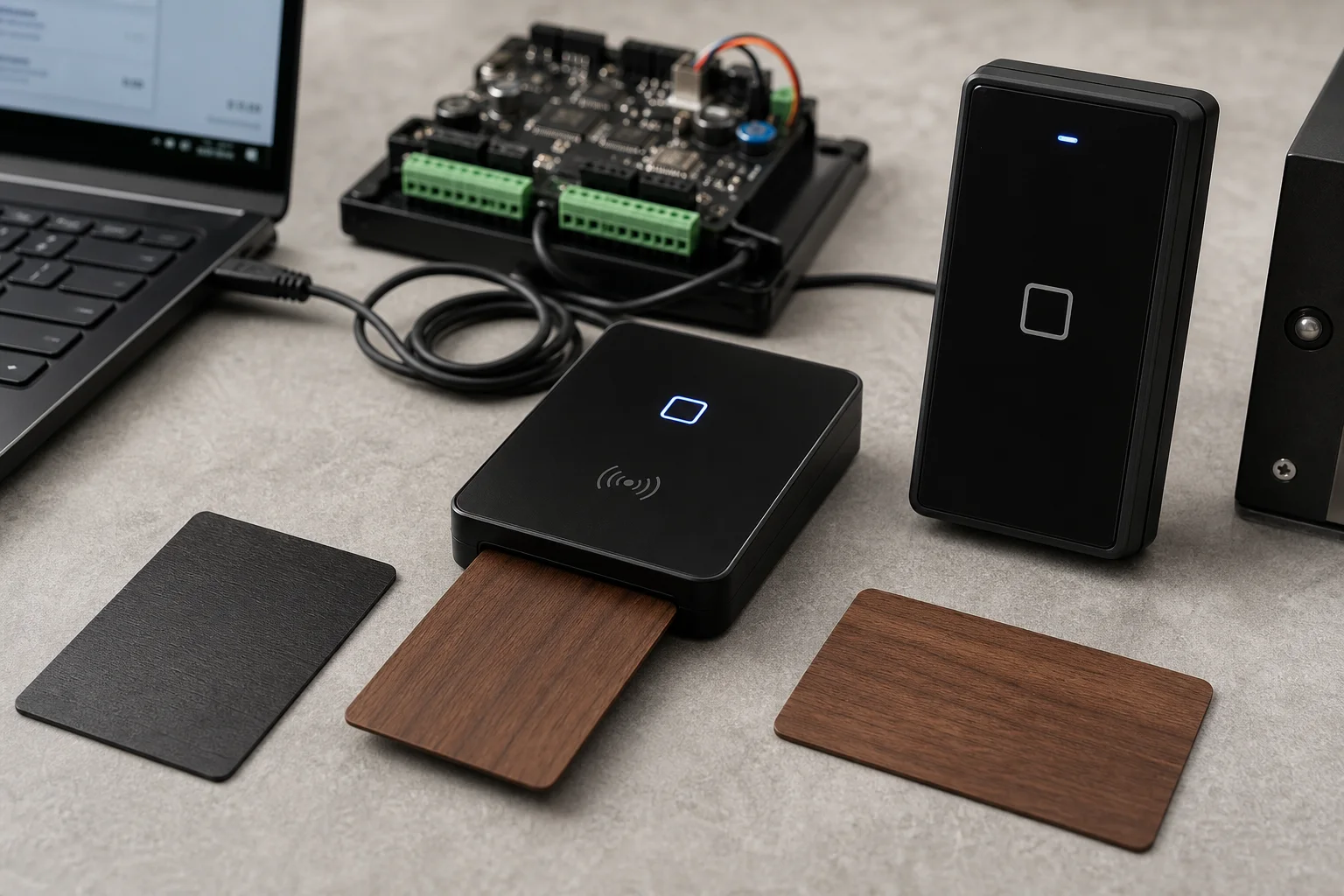 NFC, RFID ou QR · détail 2