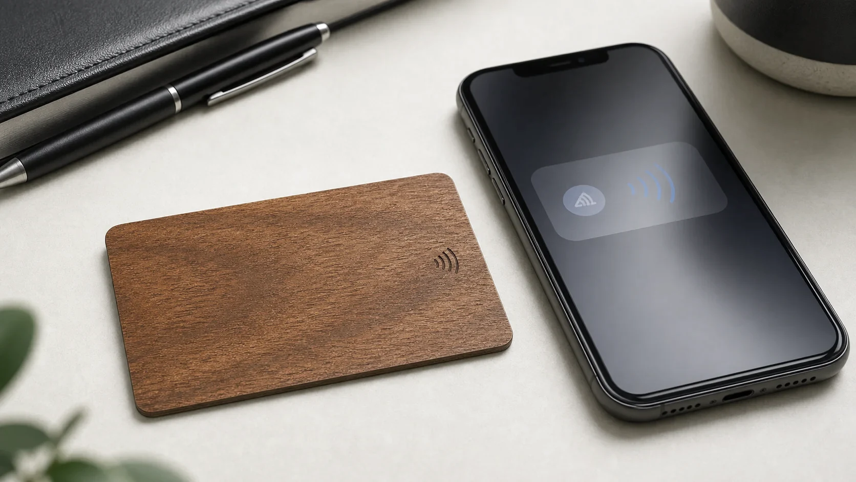 Yacht club wooden membership cards · view 2