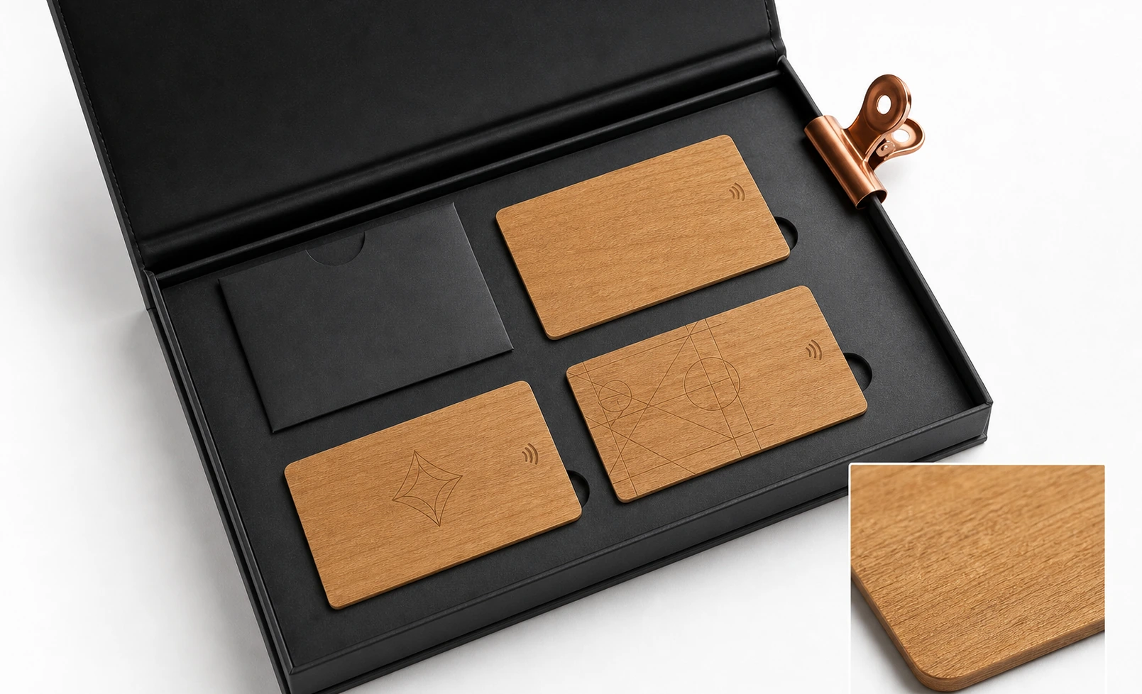 Cherry sample box presentation